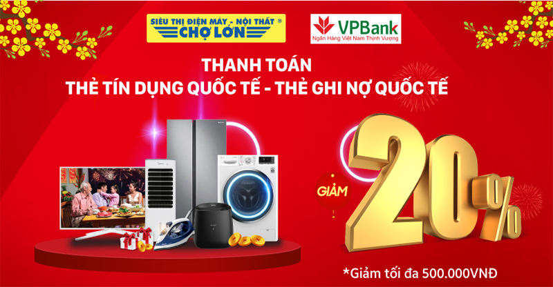 uu dai khi mua hang online tai dien may cho lon